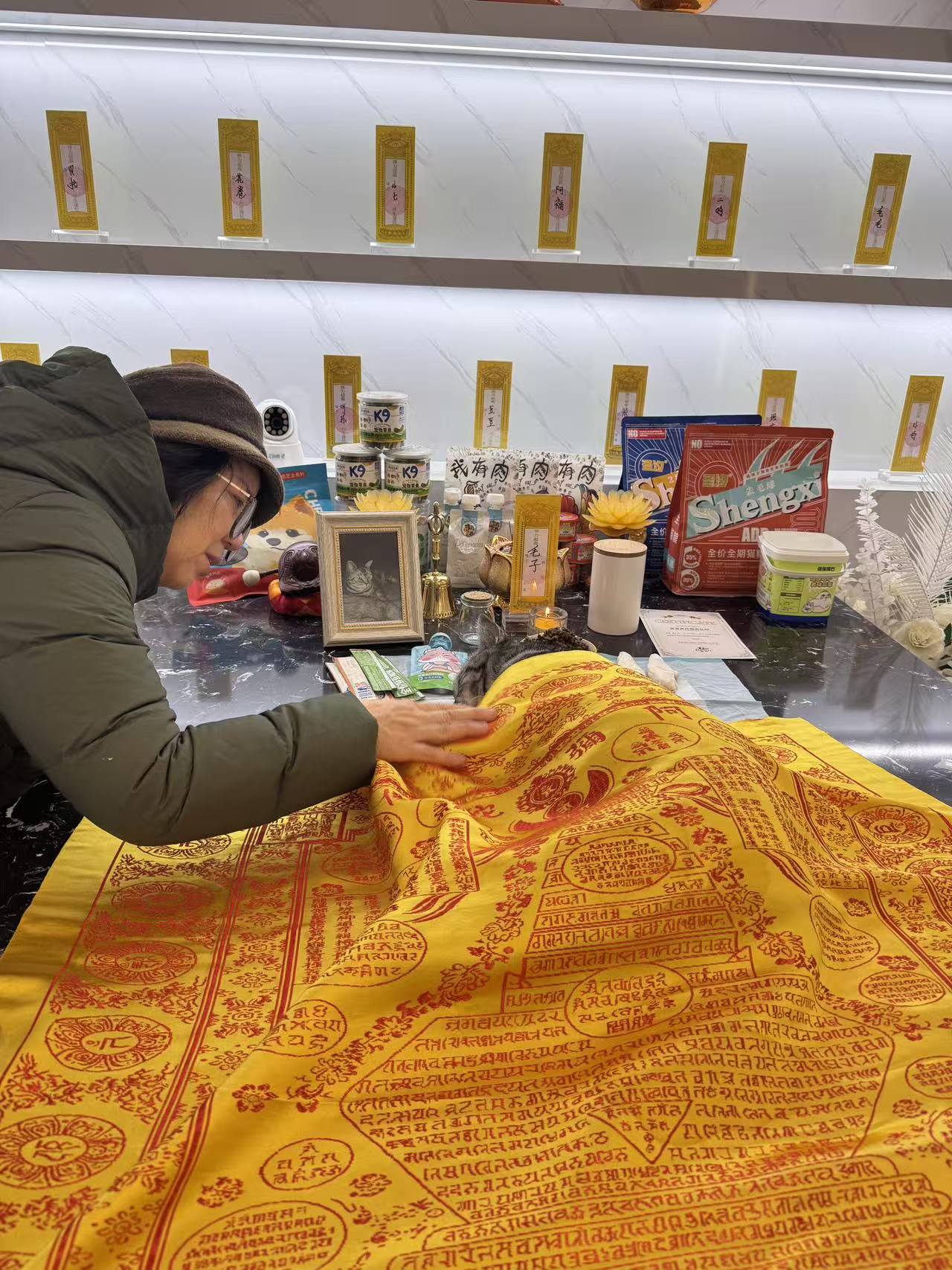 猫咪骨灰纪念品配图