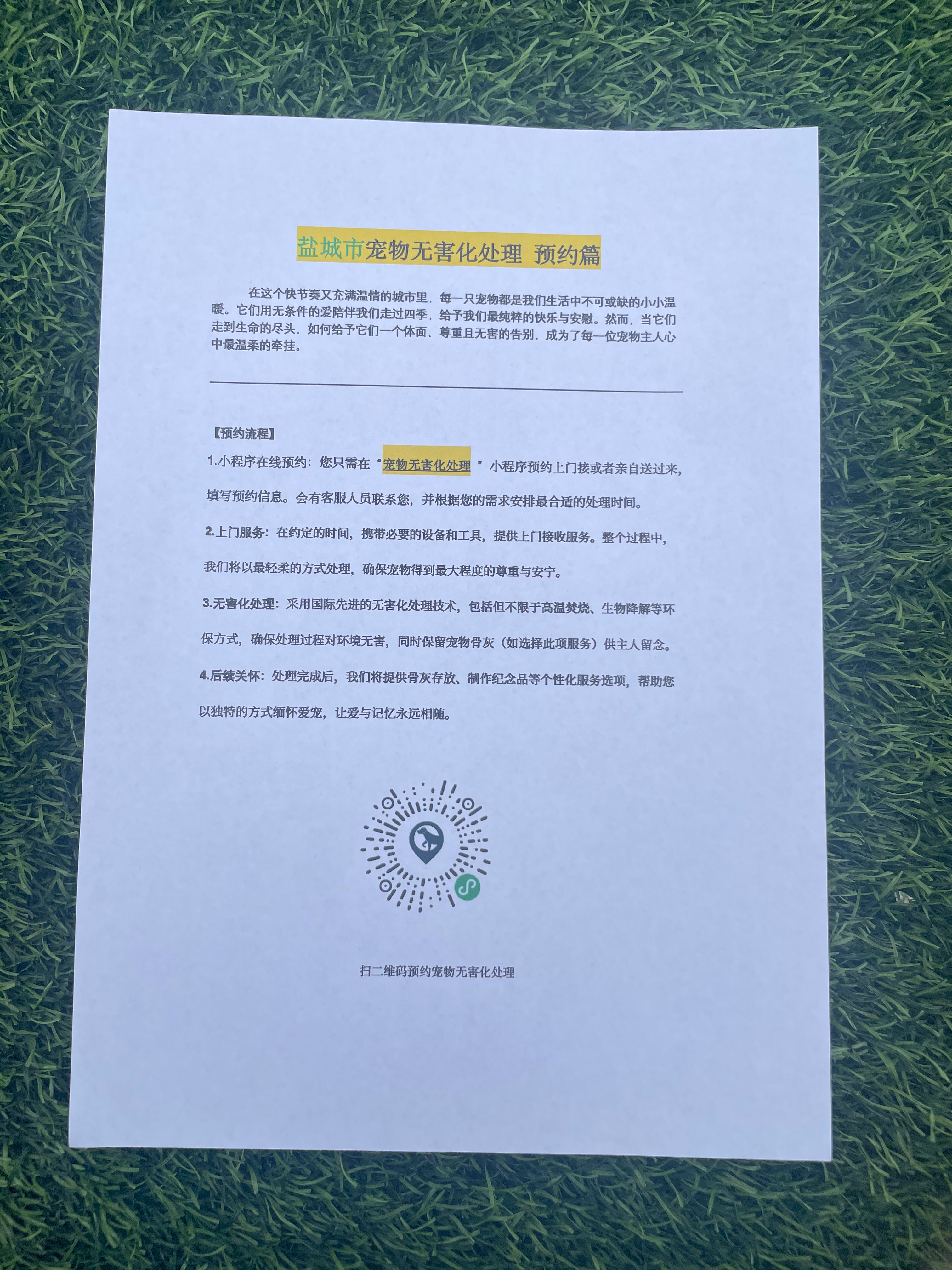 北京宠物遗体规范处理