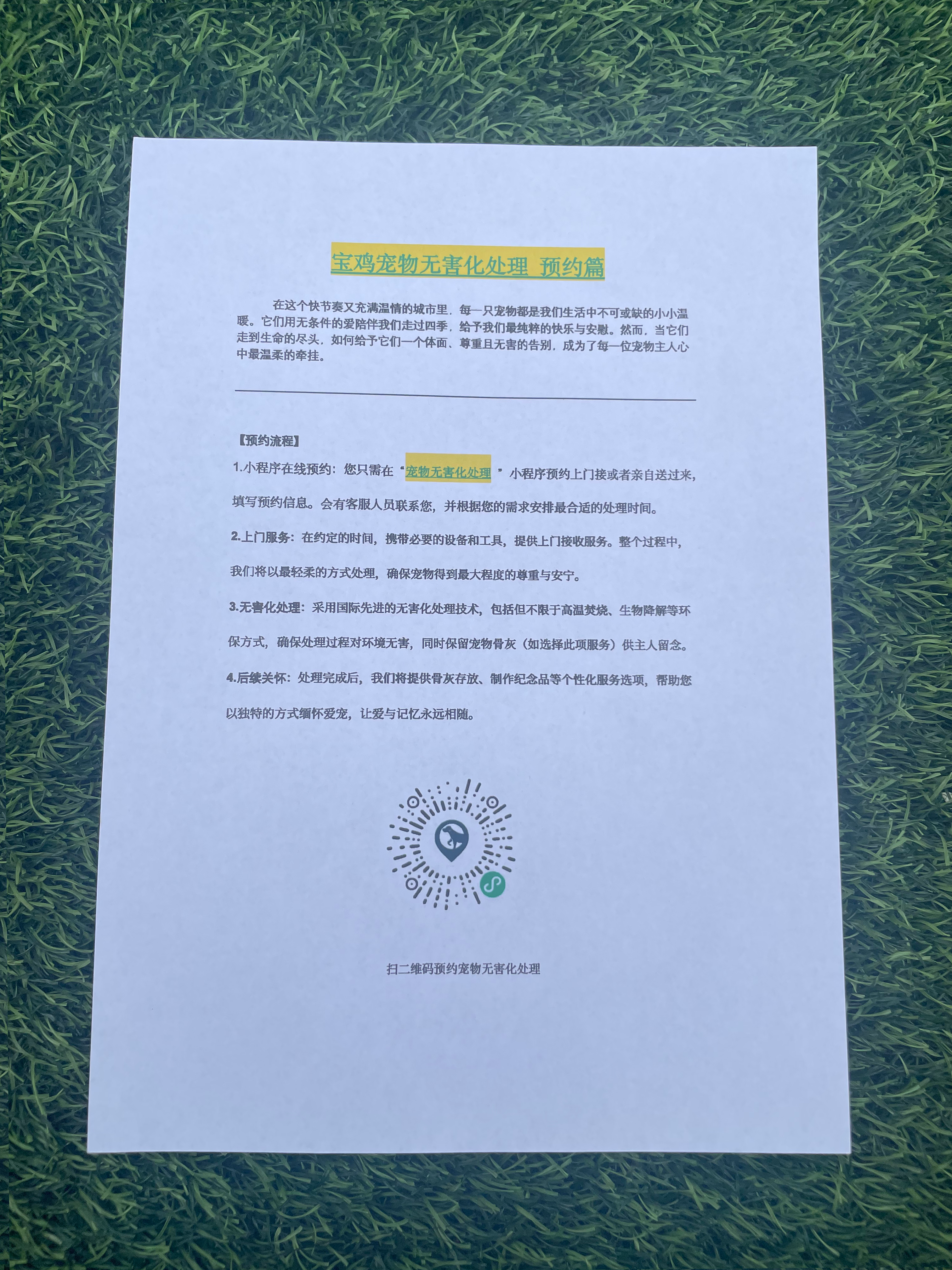 上高宠物骨灰安置