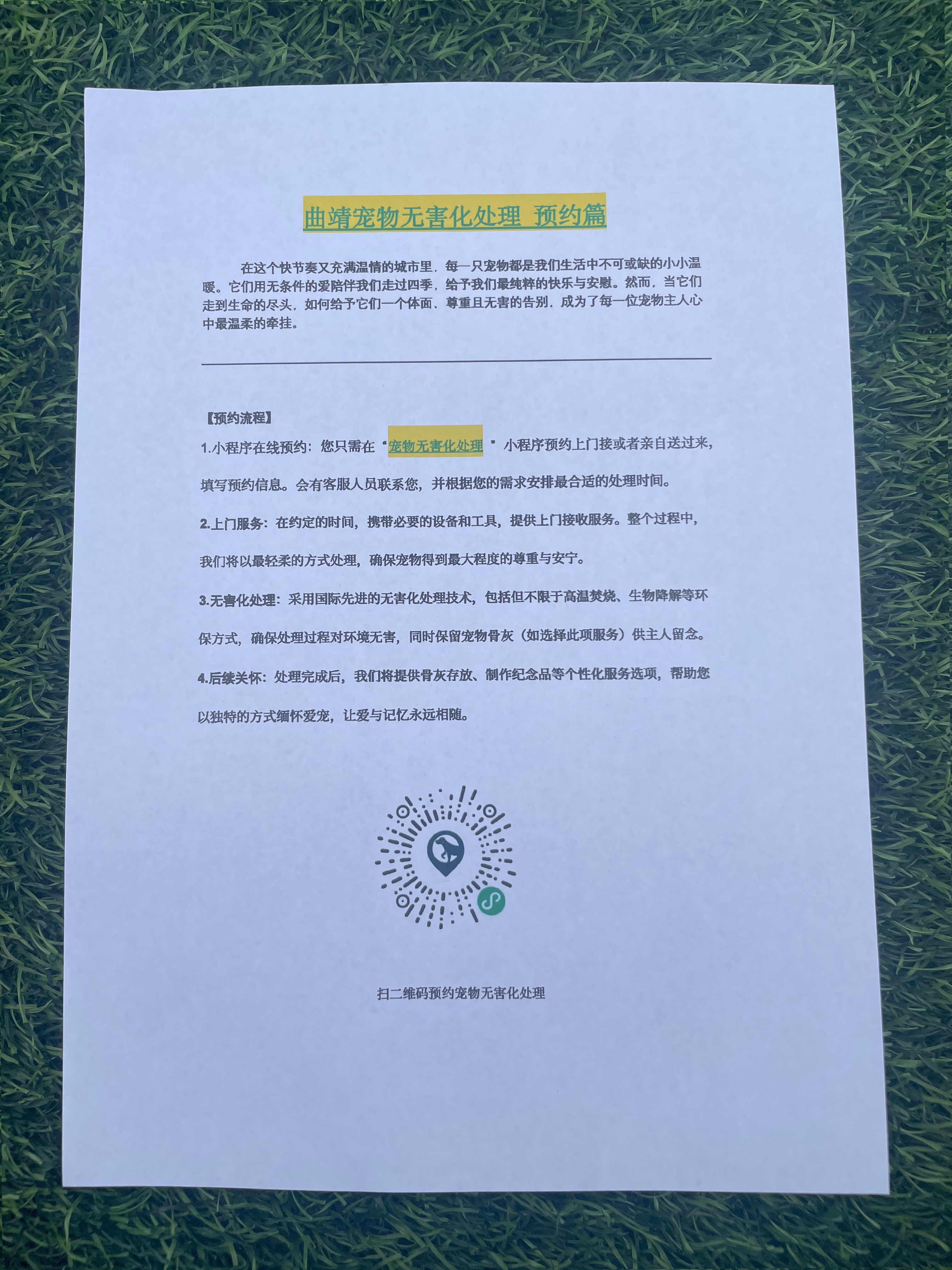宜丰宠物骨灰安置